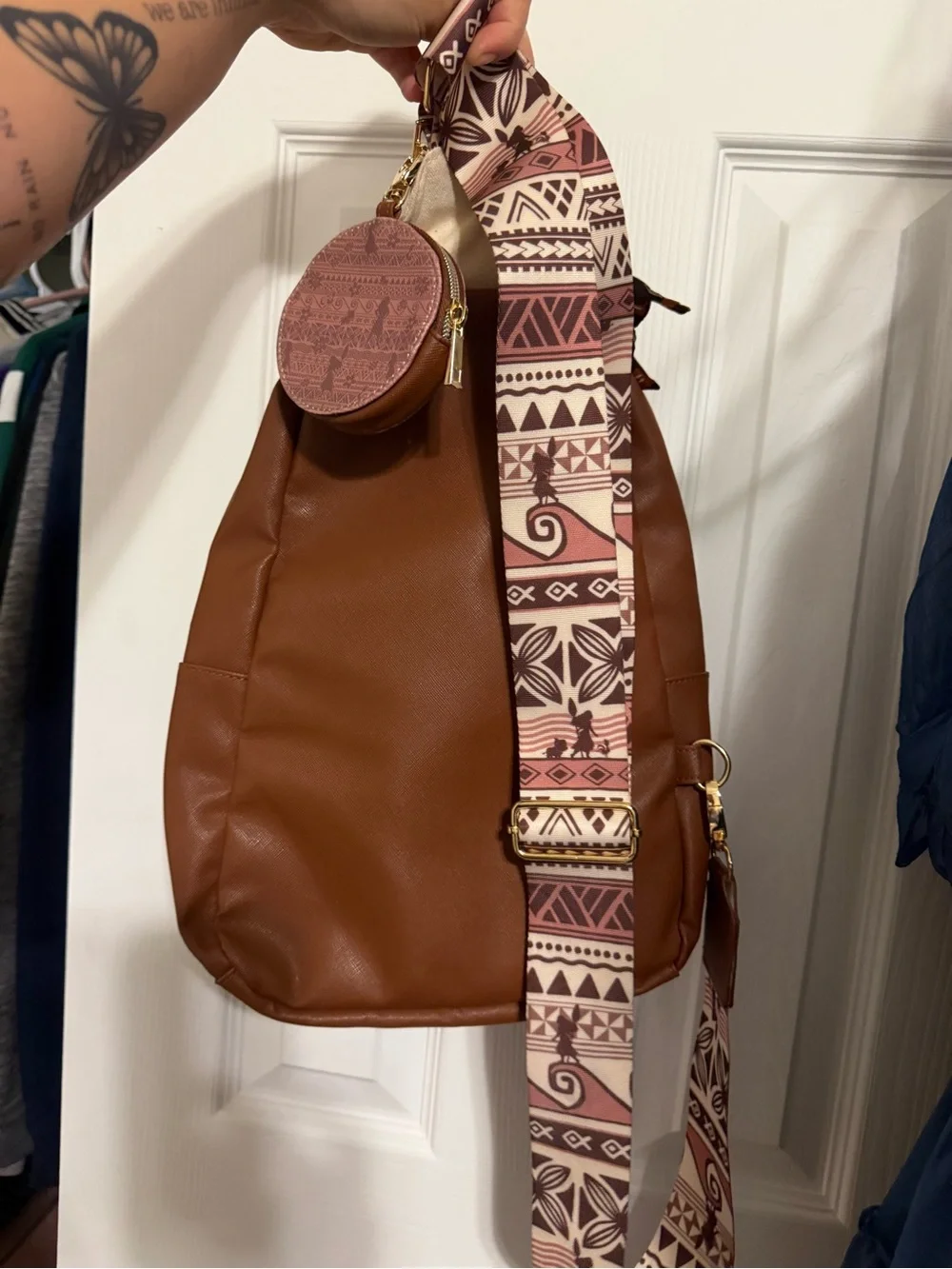 Disney Parks Moana Mini Backpack with Coin Purse – Brand New